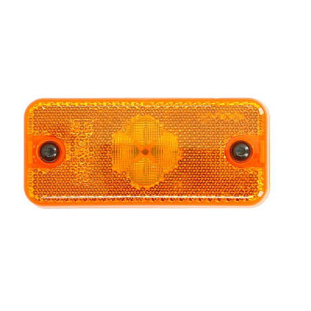Lampa gabarit Vignal dreptunghiular portocaliu lampa de pozitie 2xLED-24V 110x50x18mm VIGNAL VAL198650