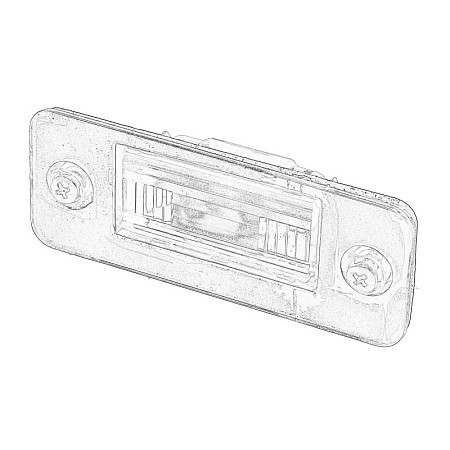 Iluminare numar de circulatie Licence plate lamp R AUDI A8 D3 10.02-07.10 OE VW 4E0 943 022