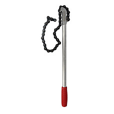 Cheie filtru ulei Oil filter wrench chain range: 72-172 mm min. size: 72 mm max. size: 172 mm application: oil filter TOPTUL JJAH2003