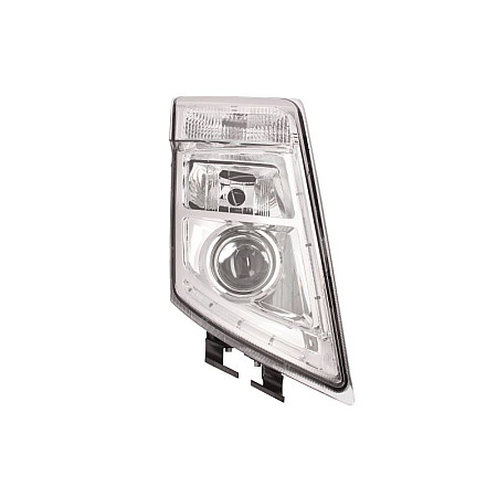 Far Lampa frontala Dreapta 2*LED/H7/PY21W electric cu motor baza cromata VOLVO FH FH16 FM FM II 09.05- GIANT 131-VT16310ER