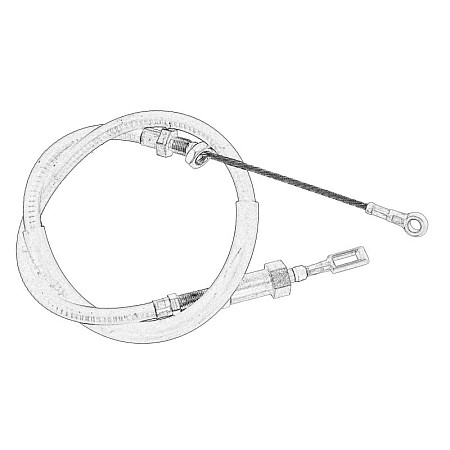 Cablu, frana de parcare cablu frana de mana fata DUCATO 02 - FIAT BOXER JUMPER OE FIAT 1336889080