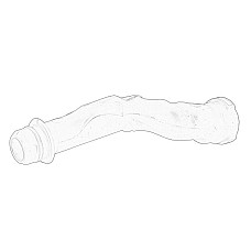 Furtun, aerisire chiulasa Respiratie motor BMW 7 F01 F02 F03 F04 3.0D 09.10-06.15 OE BMW 11 12 7 810 740