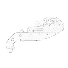 Inchizatoare capota Blocator carlig Dreapta OE M.A.N. 81.97116.6084MAN