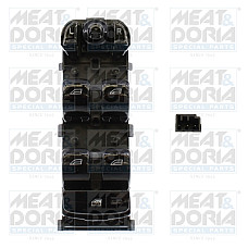 Comutator,macara geam Car window regulator switch front L VOLVO S90 II V90 II XC90 II 2.0-2.0H 09.14- MEAT &amp; DORIA MD26662