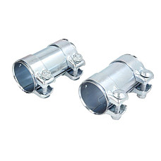 Conector teava, sistem de esapament Conector de conducta 61x61x125mm 2 bucati in pachet MERCEDES A W169 B SPORTS TOURER W245 SPRINTER 35-T B906 SPRINTER 5-T B906 AUDI 100 C4 A6 C4 1.8D-4.2 12.90-01.15 4MAX 0219-01-0080P/2