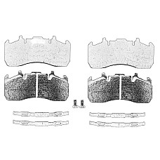 Set placute de frana Fata/Spate MERITOR ELSA 225-1 set  RVI MIDLUM VOLVO FH FH16 FL II D13A400-DXi7 09.05- OE VOLVO VO21496551