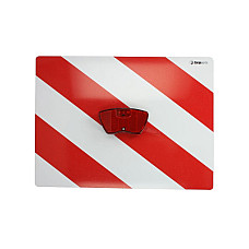 Semn de avertizare Warning/information boardInformation board oversize vehicles L 1pcs with red lamp battery powered CARGOPARTS CARGO-T012/B