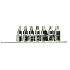 &quot;Set chei tubulare Bit sockets set 7pcs profile: spline / xzn rozmiar: 1/2&quot;&quot; spline / XZN size: M10 M12 M13 M14 M16 M8 M9&quot; PROFITOOL 0X43755MR07