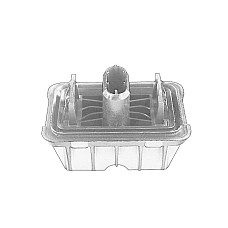 Punct de sprijin cric Scut exterior balansier priza se potriveste BMW 1 E81 E82 E87 E88 3 E90 E91 GRAN TURISMO F34 5 F10 F11 F07 6 F12 F13 0604 51 71 237 195