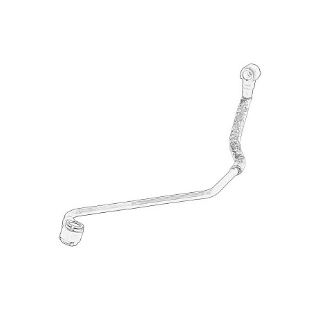 Conducta incarcare ulei turbo DS DS 3 DS 4 DS 5 CITROEN C4 GRAND PICASSO II C4 PICASSO II C4 SPACETOURER DS3 DS5 GRAND C4 SPACETOURER 1.6/1.6H 01.12- OE PEUGEOT 9809842680
