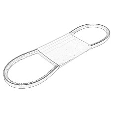 Curea transmisie cu caneluri Multi-V-curea PERKINS T80109107