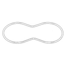 Garnitura, carcasa termostat Thermostat housing seal/gasket PERKINS PERKINS 3687W017