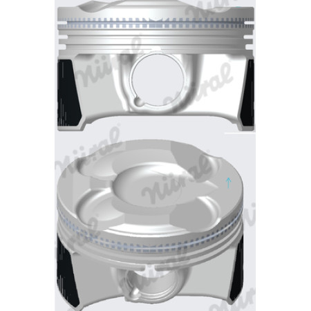 Piston 77 STD BMW 1 F20 1 F21 3 F30 F80 3 F31 CITROEN C3 PICASSO C4 C4 GRAND PICASSO I C4 I C4 PICASSO I DS4 DS5 MINI R56 R57 R58 R59 1.6 02.07- NURAL 87-444800-50