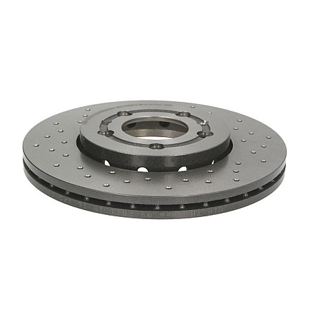 Disc frana Brake disc BREMBO Xtra 1pcs Drilled front  L/R outer diameter 256 mm thickness 22 mm AUDI A1 A2 A3 SEAT CORDOBA IBIZA III IBIZA IV IBIZA IV SC IBIZA IV ST 1.0-2.3 09.96- BREMBO 09.7011.1X