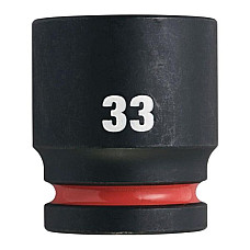 "Tubulare si accesorii Socket impact Hexagonal 3/4"" metric size: 33 mm finish: neagra / phosphate" MILWAUKEE 4932480370