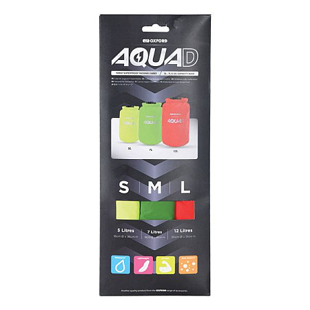 Accesorii pentru bagaje Geanta de impermeabila AQUA D CUBI AMBALAJ WATERPROOF OXFORD culoare verde rosu galben marime OS 3 saci set OL901