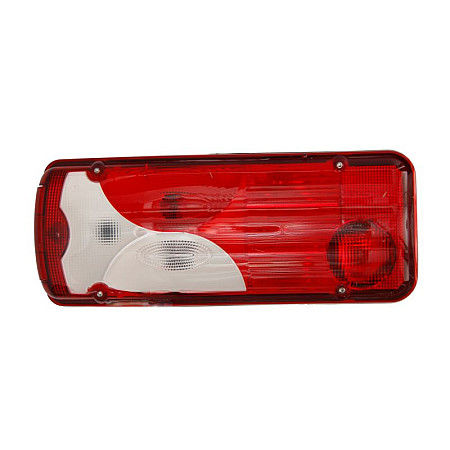 Stop spate Rear lamp L LC8 24V with plate lighting side clearance connector: Rear AMP 7PIN Bayonet  SCANIA PGRT 07.13- VIGNAL VAL155080
