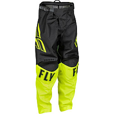 Pantaloni pentru off-road Trousers off road FLY RACING YOUTH F-16 colour neagra/fluorescent/yellow size 26 FLY FLY 376-23026