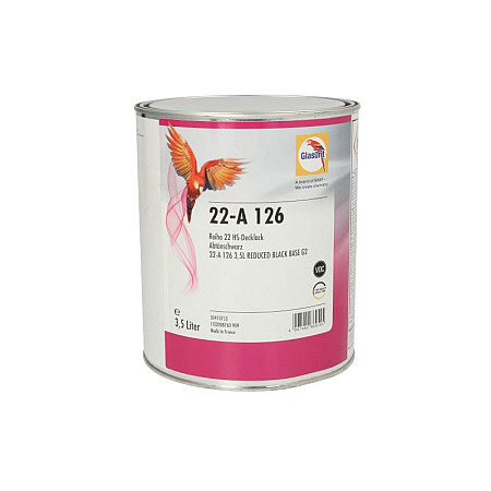 Vopsele Vopsea 35 l negru acrilic luciu pt caroserie compusi organici volatili: 420 tip de pulverizare: pistol GLASURIT 50410753