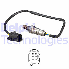 Sonda lambda 581mm AUDI Q3 SEAT TARRACO SKODA KODIAQ VW TIGUAN TIGUAN/SUV TOURAN 1.6D/2.0D 05.15- DELPHI ES21160-12B1