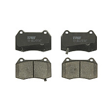 Set placute de frana Fata   NISSAN 350Z 3.5 09.02-12.09 TRW AUTOMOTIVE GDB3381