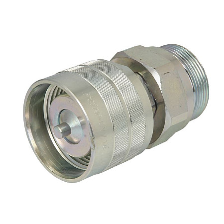 Cupla rapida hidraulica Dimensiunea conexiunii mufei  filet de 1 inch M45 2mm standard ISO  14541 FASTER CVV162 452 MV