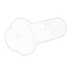 Surub cu cap tubular, incarcator Turbocharger oil hose screw carved M10X1.00-23 DACIA DUSTER DUSTER/SUV LODGY LOGAN LOGAN EXPRESS LOGAN II LOGAN MCV II SANDERO SANDERO II NISSAN KUBISTAR NV300 1.5D-3.0D 09.99- OE RENAULT 15 18 823 56R