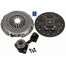 Set ambreiaj Kit ambreiaj cu rulment hidraulic 240mm FORD TOURNEO CONNECT V408 NADWOZIE WIELKO TRANSIT CONNECT TRANSIT CONNECT V408/MINIVAN 1.6D 02.13- SACHS 3000 990 377