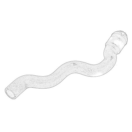 Racord, schimbator de caldura Heater hose Intake OPEL ASTRA H ASTRA H GTC ASTRA H/KOMBI 1.7D 03.04-10.10 OE OPEL 68 18 594