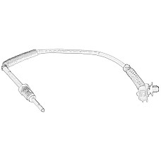 Senzor, temperatura gaze evacuare Exhaust gas temperature sensor exhaust manifold NISSAN NV300 NV400 OPEL MOVANO B RENAULT KOLEOS II MASTER III TRAFIC III 2.0D/2.3D 02.10- OE RENAULT 22 64 008 88R