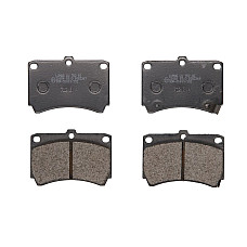 Set placute de frana Fata cu suplimente FORD USA ESCORT KIA RIO MAZDA 121 II 323 C IV 323 F IV 323 F V 323 P V 323 S IV 323 S V DEMIO 1.1-2.0 08.89-02.05 BRECK 21654 00 702 10