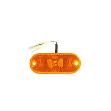 Lampa gabarit Outline marker lights L/R orange LED height 45mm width 110mm depth 13mm surface hose length 165 no hanger 24V JOKON 12.1010.150