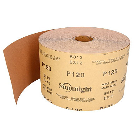 Abrazivi GOLD Hartie abraziva: rulou gradatie: P120 marime:115mm x 50m culoare: bej rola 1 buc SUNMIGHT SUN30308