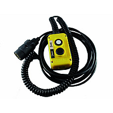 Telecomanda, inchidere centralizata Pilot z kablem spiralnym 2-funkcyjny wtyczka 7 polowa BAR CARGOLIFT 101126944