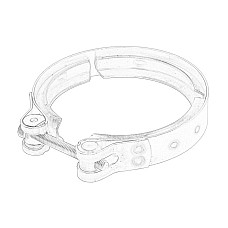 Conector teava, sistem de esapament Clema de esapament MERCEDES OE MERCEDES 002 995 57 02