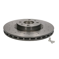 Disc frana Brake disc BREMBO Xtra 1pcs Drilled front  L/R outer diameter 284 mm thickness 22 mm ABARTH 500 / 595 / 695 500C / 595C / 695C ALFA ROMEO 155 CITROEN NEMO 1.3D-3.0 11.84- BREMBO 09.4939.1X