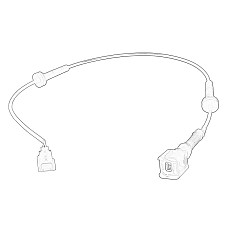 Set contacte avertizare, uzura placuta frana Front brake pad wer sensor wire harness L/R NISSAN NV400 OPEL MOVANO B RENAULT MASTER III 2.3D 02.10- OE RENAULT 41 06 800 01R