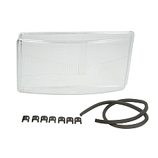 Lentila,far Sticla farului Stanga en with gasket cu sigilii si agrafe SCANIA 4 05.95-04.08 GIANT 131-SC44310GL