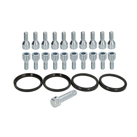 Trusa de montare a jantei de aliaj Fitting kit H 72x601 B STAR M12X15X26 + STAR TOOL K19 1 kit / 4 wheels - B/N qty 20 MAK MAK 8000000609