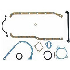 Setul de garnituri in partea jos a motorului Engine bottom gasket set GM 181 CID 3.0L HO 2.5L 153 CID 3.0L MPI 181 CID 3.0LX MERCRUISER 100-SERIE 140 140 GM 181 I/L4 2.5L GM 153I/L4 ALPHA-SERIE 3.0L 3.0LX OMC 100-SERIE 130 FELPRO MARINE FEL17100