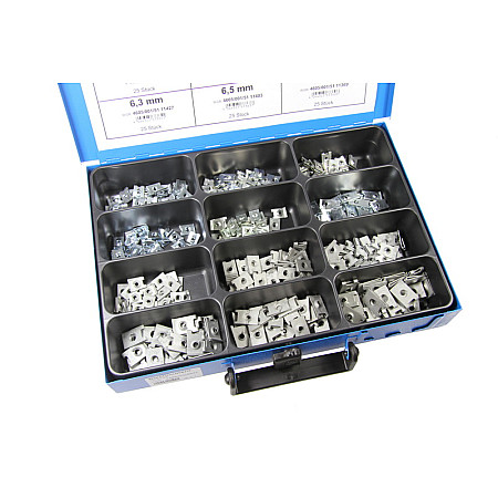 Piulita Zestaw podkladek/nakretek blachonakretki12 typow / 300 szt. DRESSELHAUS 4499/000/06 8537