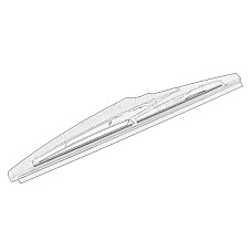 Lamela stergator Wiper blade rear CHEVROLET CRUZE ORLANDO 02.11- OE OPEL 95089530