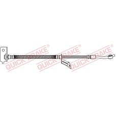 Furtun frana Furtun/conducta de frana flexibil Fata Stanga lungime 547mm M10x1 HYUNDAI IX20 1.4-1.6LPG 11.10- QUICK BRAKE QB50.734