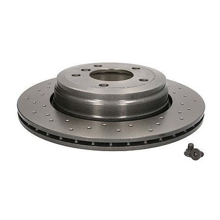 Disc frana Brake disc BREMBO Xtra 1pcs Drilled rear  L/R outer diameter 320 mm thickness 20 mm BMW 5 E60 5 E61 6 E63 6 E64 2.0-4.4 12.01-12.10 BREMBO 09.9425.1X
