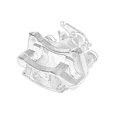 Etrier frana Etrier de frana cu disc Spate Stanga OE IVECO 42559617