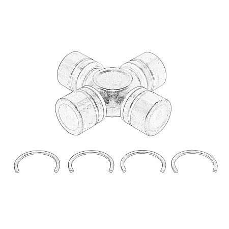 Transversala arbore de antrenare Piesa transversala a arborelui de antrenare 302mmx5822mm JEEP WRANGLER III WRANGLER IV 2.0-4.0 01.06- CHRYSLER 68476678AA