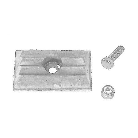 Suport,arc eliptic tampon spacer intre arc doua pene stabilite pentru un arc DUCATO 06 - BOXER JUMPER OE FIAT 1362685080
