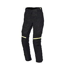 Pantaloni din material textil touring SPYKE EQUATOR DRY TECNO LADY culoare antracit negru fluorescent galben marimea 42 120730 10186 42