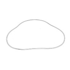 Garnitura, capac suport arc Brake shoe o-ring RENAULT 610 RX 610 RZ 620 RX 620 RZ OE CLAAS 6005019079-CL