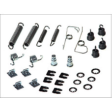 Set accesorii, sabot de frana Set de montaj pantofi de frana BENDIX ALFA ROMEO 33 CITROEN C15 C15/MINIVAN PEUGEOT 305 I 305 II SUZUKI VITARA 1.0-1.9D 11.79-12.05 QUICK BRAKE QB105-0644
